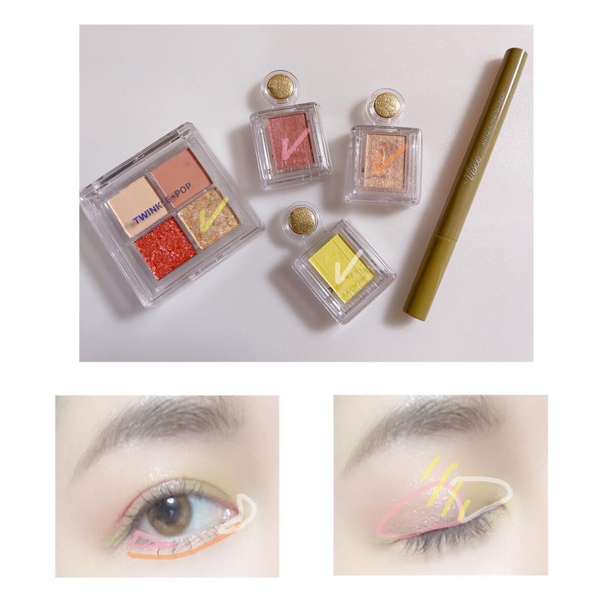 シャドーカスタマイズ/MAJOLICA MAJORCA/単色アイシャドウを使ったクチコミ(3枚目)