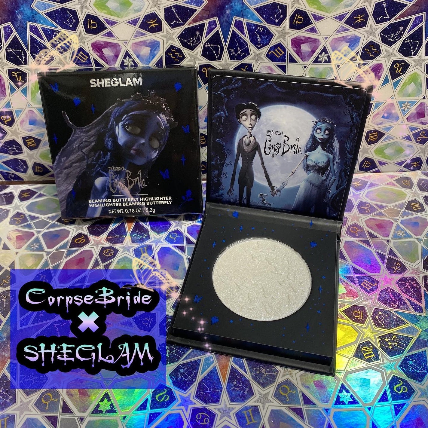 宙 on LIPS 「SHEGLAM✖︎CorpsBrideコラボのハイライター。-..」(1枚目)