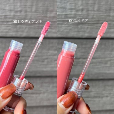 LIP PLUMPER GLAZE TINT/ROJEV/口紅を使ったクチコミ（3枚目）