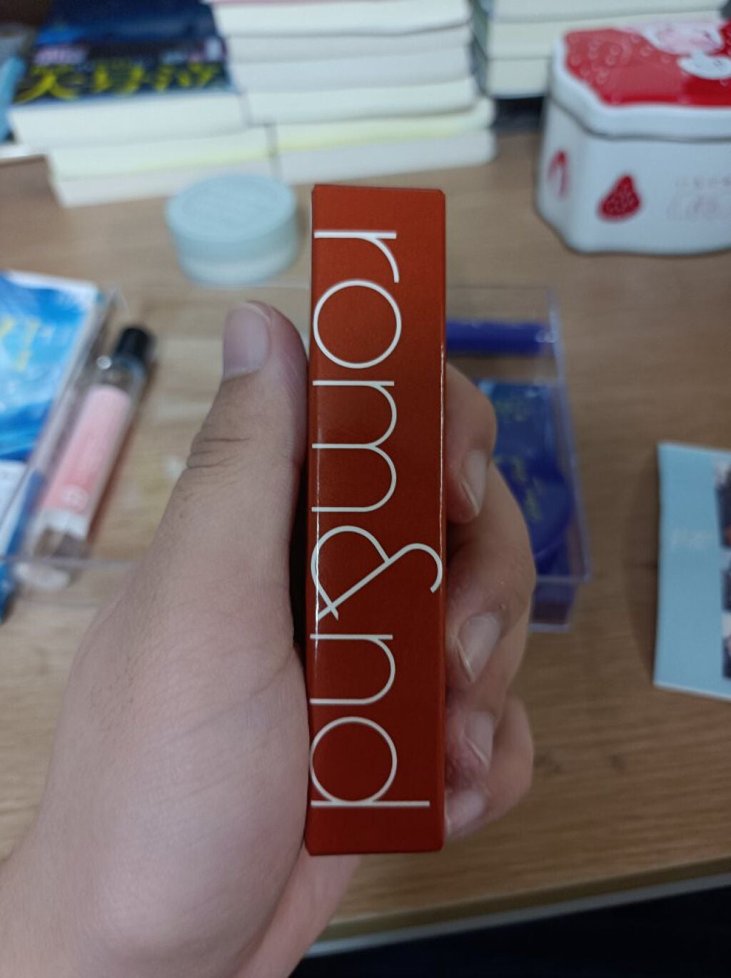 ジューシーラスティングティント/rom&nd/リップティントを使ったクチコミ(1枚目)