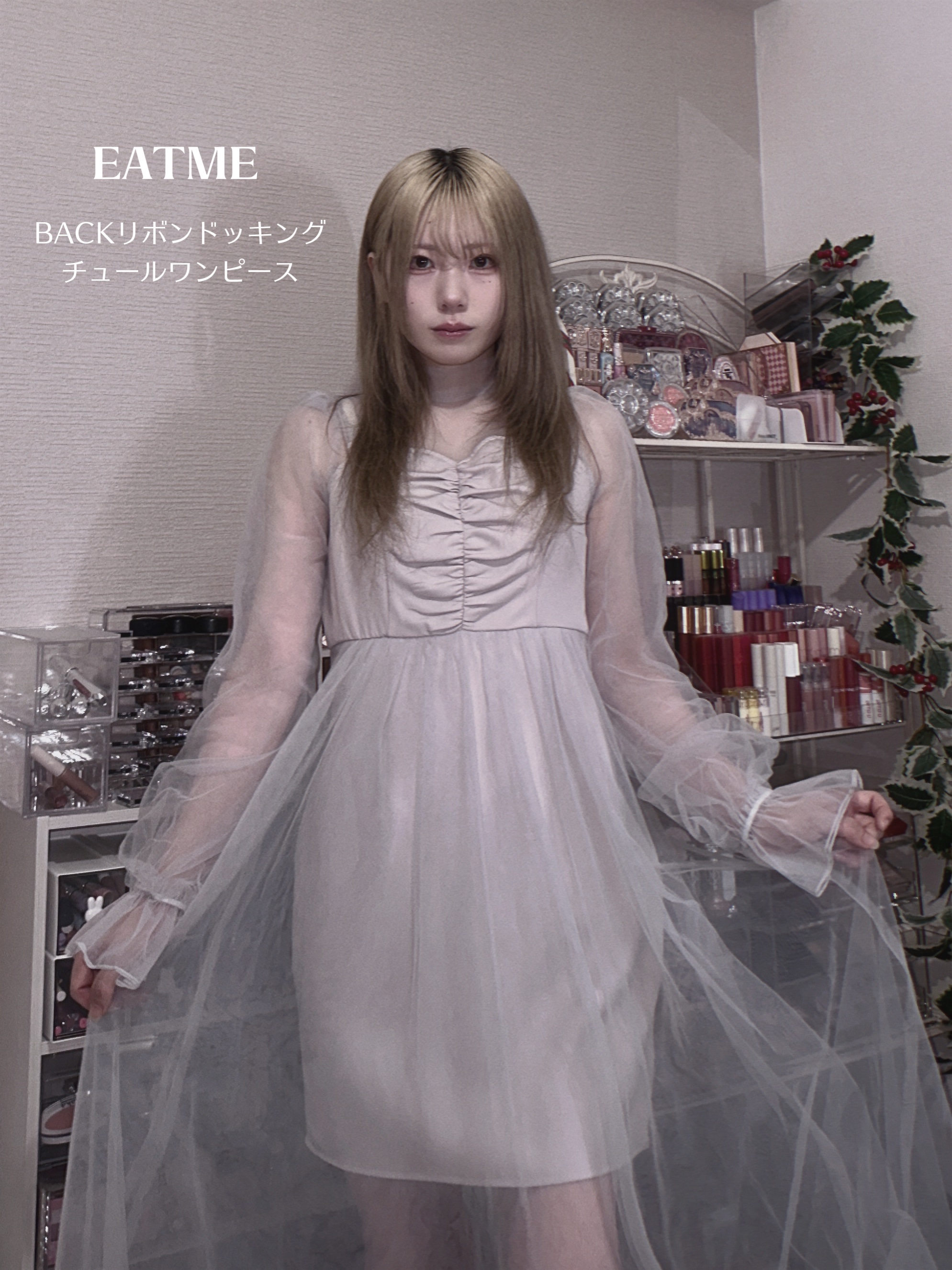 チークポリッシュ L 27 Pearl Reflection/ADDICTION/リキッドチークを使ったクチコミ（2枚目）