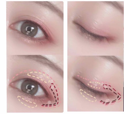 momo on LIPS 「Pinkのアイパレッド❁.*・゚◎espoir淡いピンク明るめ..」(4枚目)