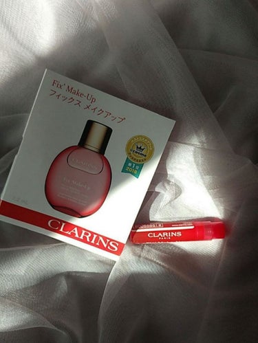 フィックス メイクアップ/CLARINS/ミスト状化粧水を使ったクチコミ（1枚目）