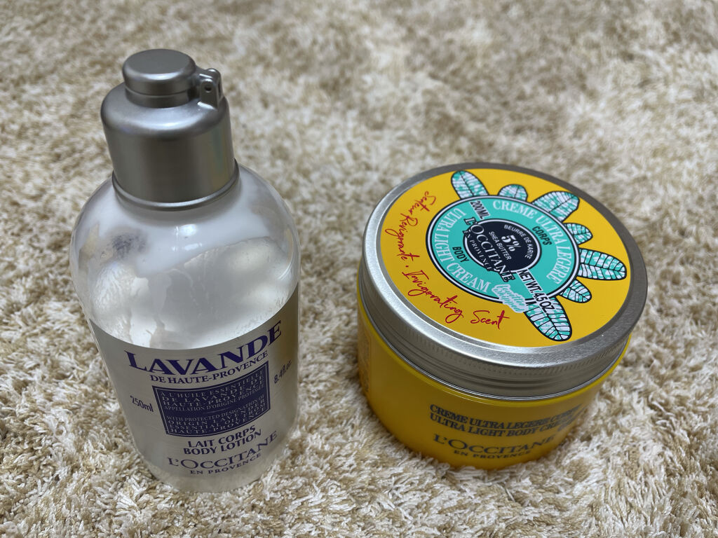 スノーシア ボディクリーム 200ml/L'OCCITANE/ボディクリームを使ったクチコミ（1枚目）