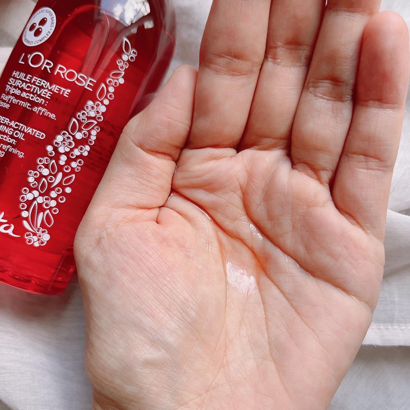 ロルロゼ ピンクフィット ボディオイル/Melvita/ボディオイルを使ったクチコミ（3枚目）