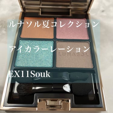 シームレスマットリップス EX05 Rosy Caftan/LUNASOL/口紅を使ったクチコミ（1枚目）