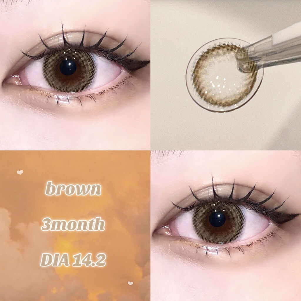 mood brown/Classilens/カラーコンタクトレンズを使ったクチコミ（1枚目）