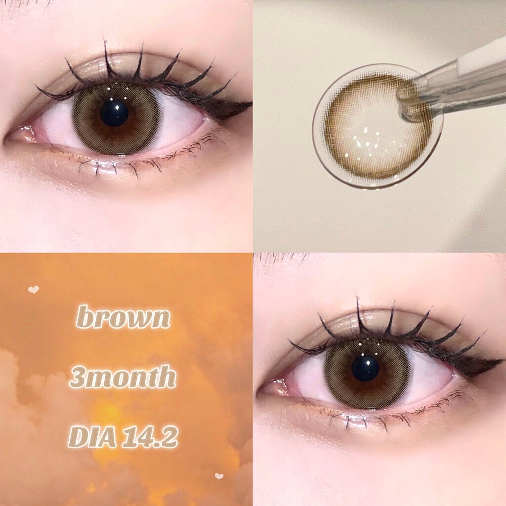 mood brown/Classilens/カラーコンタクトレンズを使ったクチコミ(1枚目)