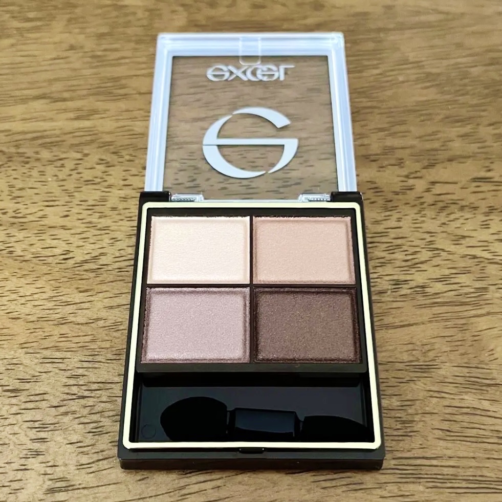 スキニーリッチシャドウ/excel/アイシャドウパレットを使ったクチコミ（3枚目）