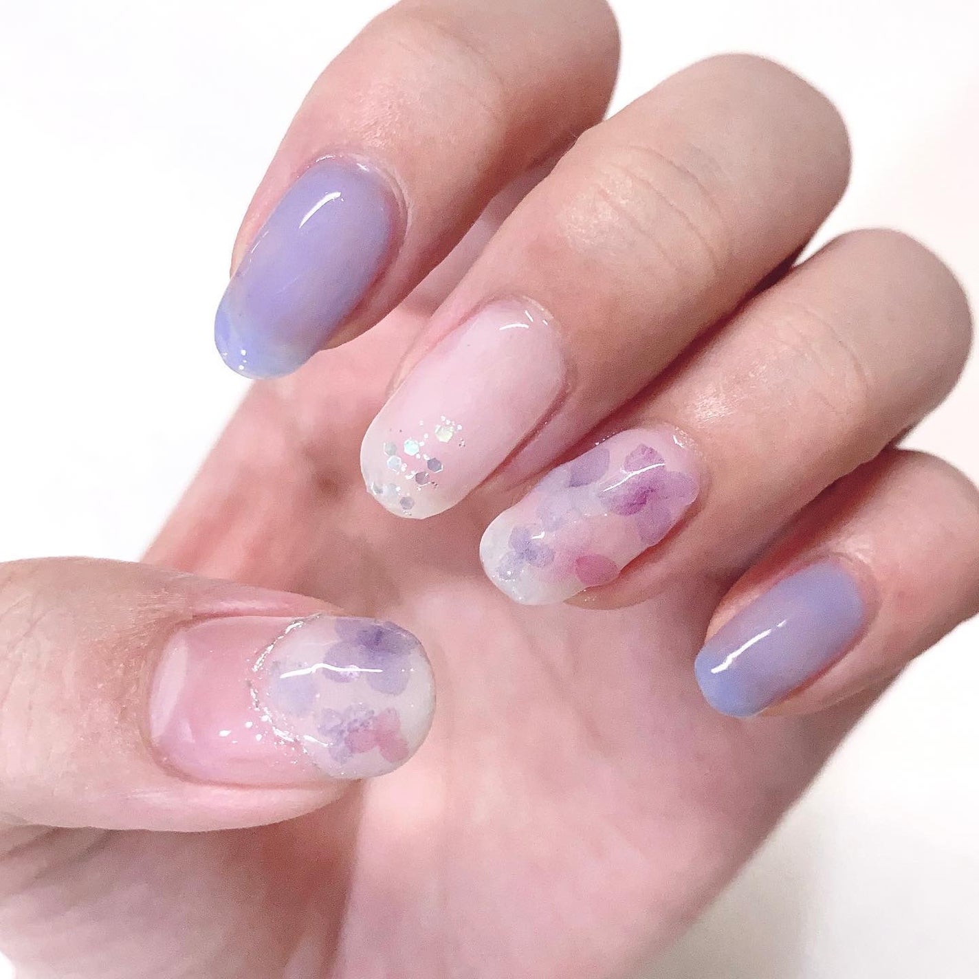 ネイルシール/セリア/ネイルシールを使ったクチコミ(2枚目)