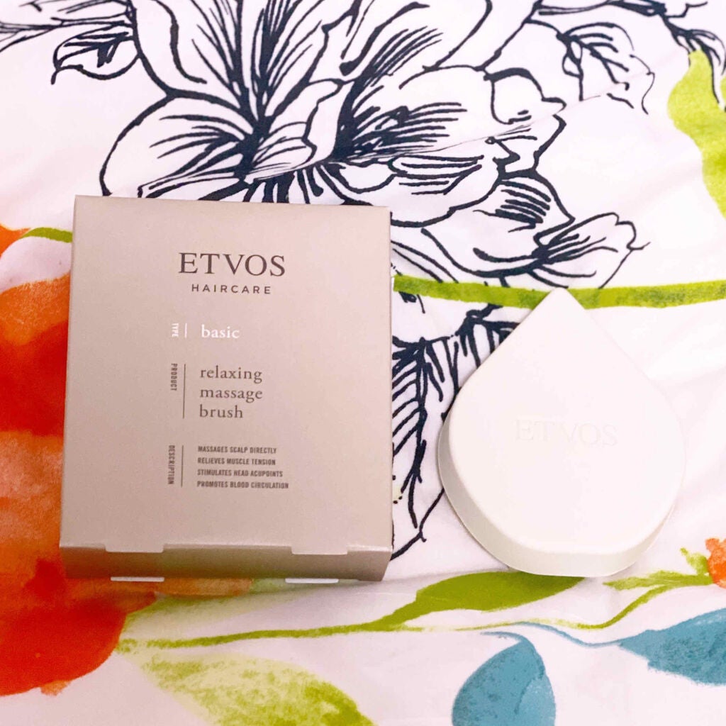 リラクシングマッサージブラシ/エトヴォス/スカルプブラシを使ったクチコミ(1枚目)