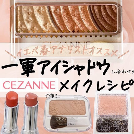 ナチュラル チークN/CEZANNE/パウダーチークを使ったクチコミ(1枚目)