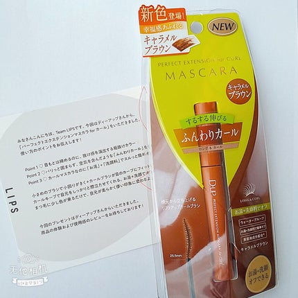 パーフェクトエクステンション マスカラ for カール/D-UP/マスカラを使ったクチコミ(1枚目)