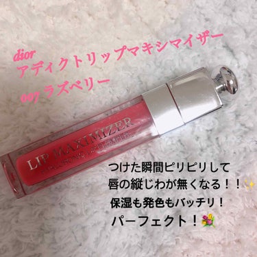 【旧】ディオール アディクト リップ マキシマイザー/Dior/リップグロスを使ったクチコミ（1枚目）