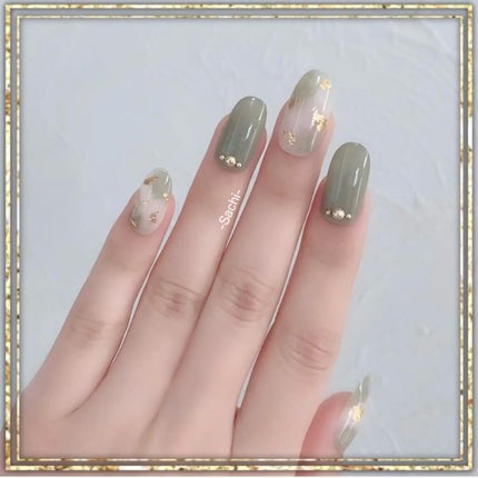 ネイルパーツ/セリア/ネイルチップ・パーツを使ったクチコミ(2枚目)