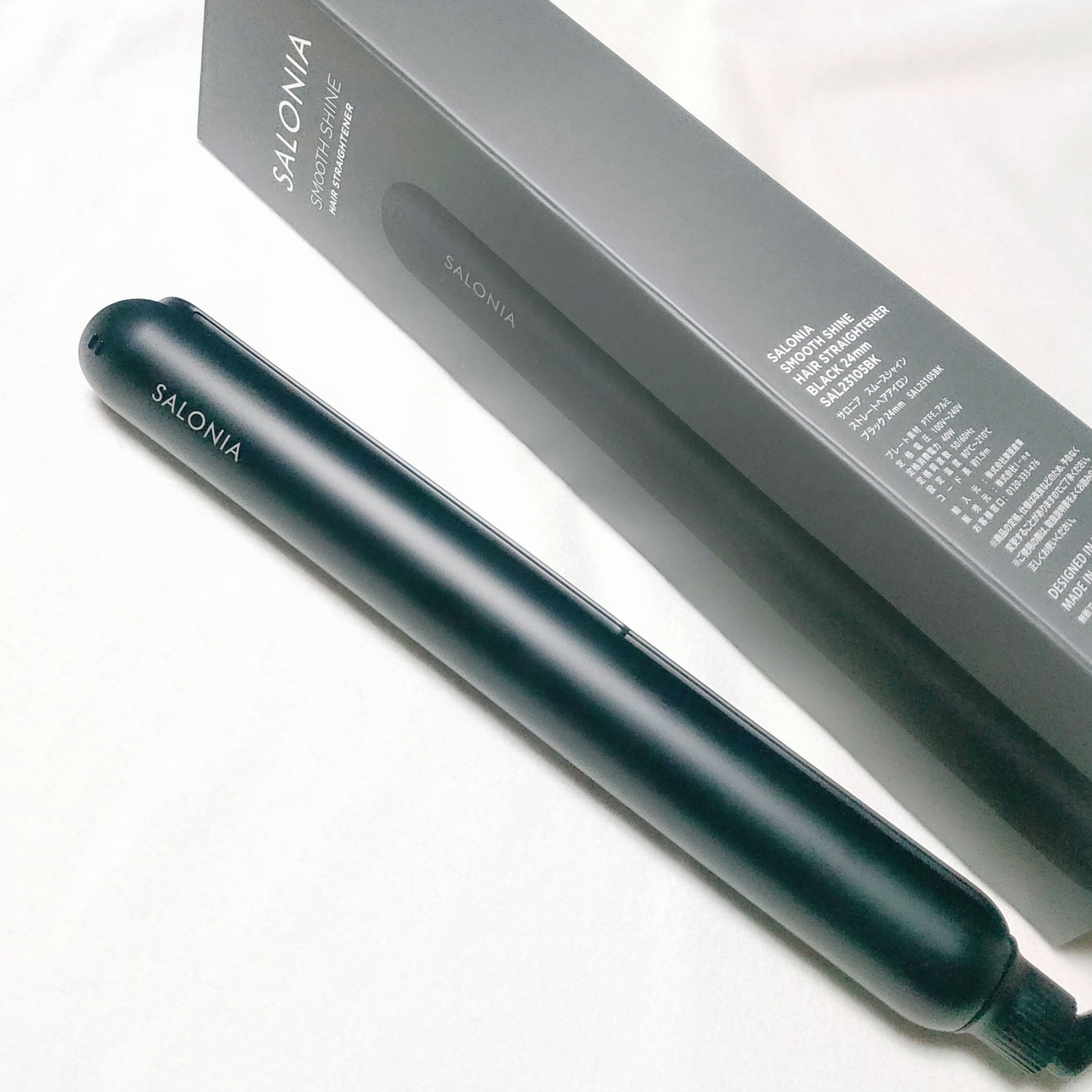スムースシャイン ストレートヘアアイロン/SALONIA/ストレートアイロンを使ったクチコミ（1枚目）