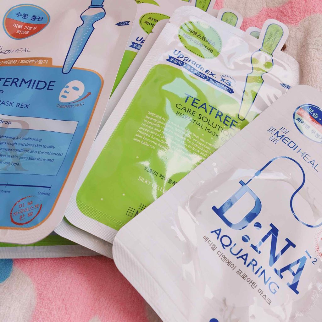 ティーツリーケアソリューション アンプルマスクJEX/MEDIHEAL/シートマスク・パックを使ったクチコミ（1枚目）