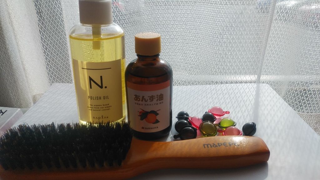 柳屋　あんず油/柳屋あんず油/ヘアオイルを使ったクチコミ（2枚目）