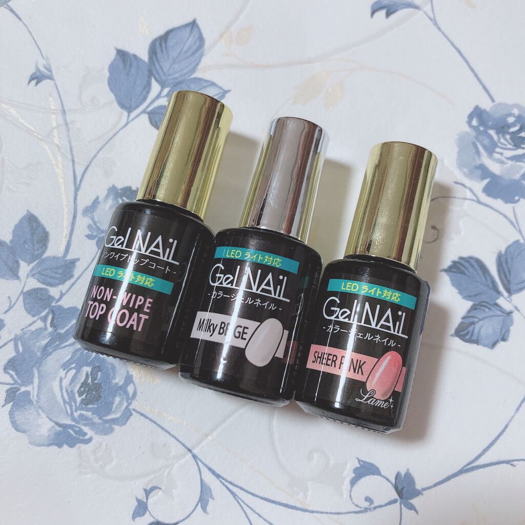 ジェルネイル（ライト対応）/セリア/ジェルネイルを使ったクチコミ（2枚目）