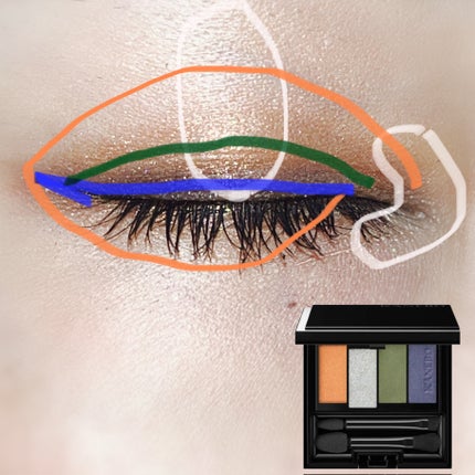 THREE シマリング グロー デュオ/THREE/クリームハイライトを使ったクチコミ(4枚目)