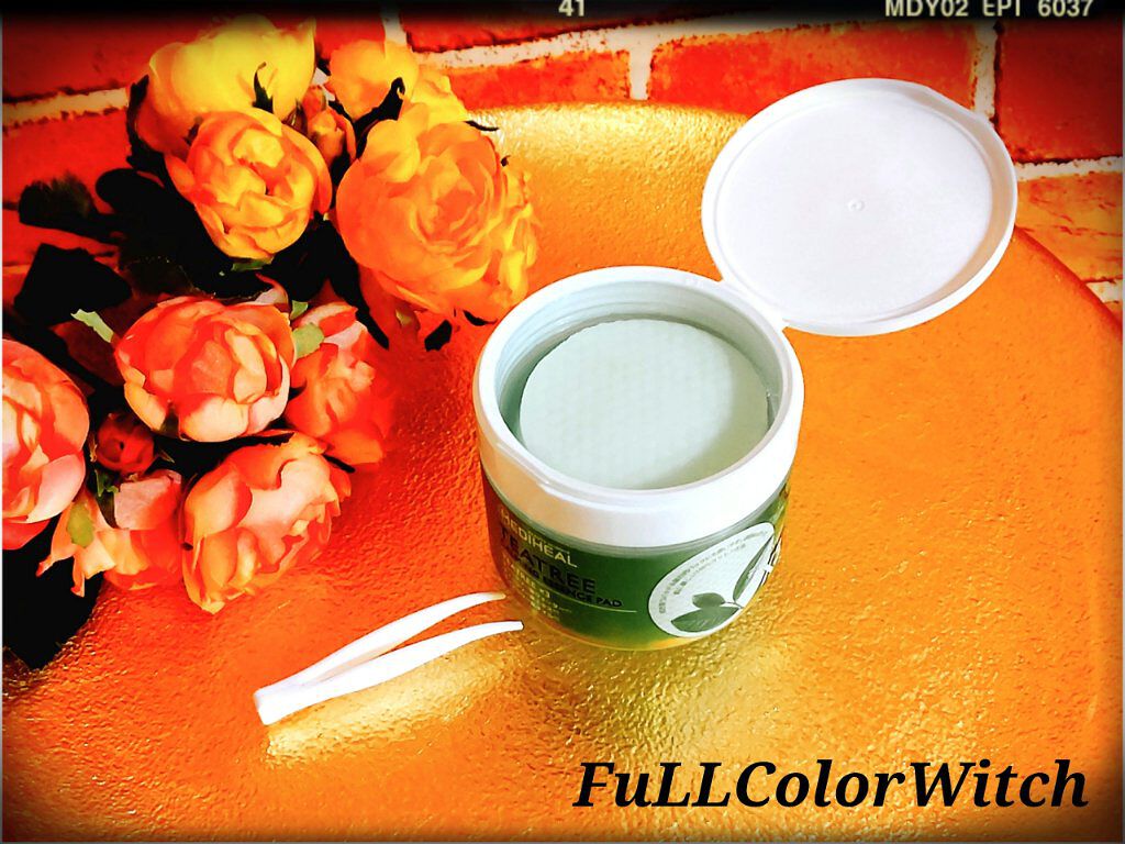 ティーツリーカーミングエッセンスパッド/MEDIHEAL/トナーパッドを使ったクチコミ（2枚目）