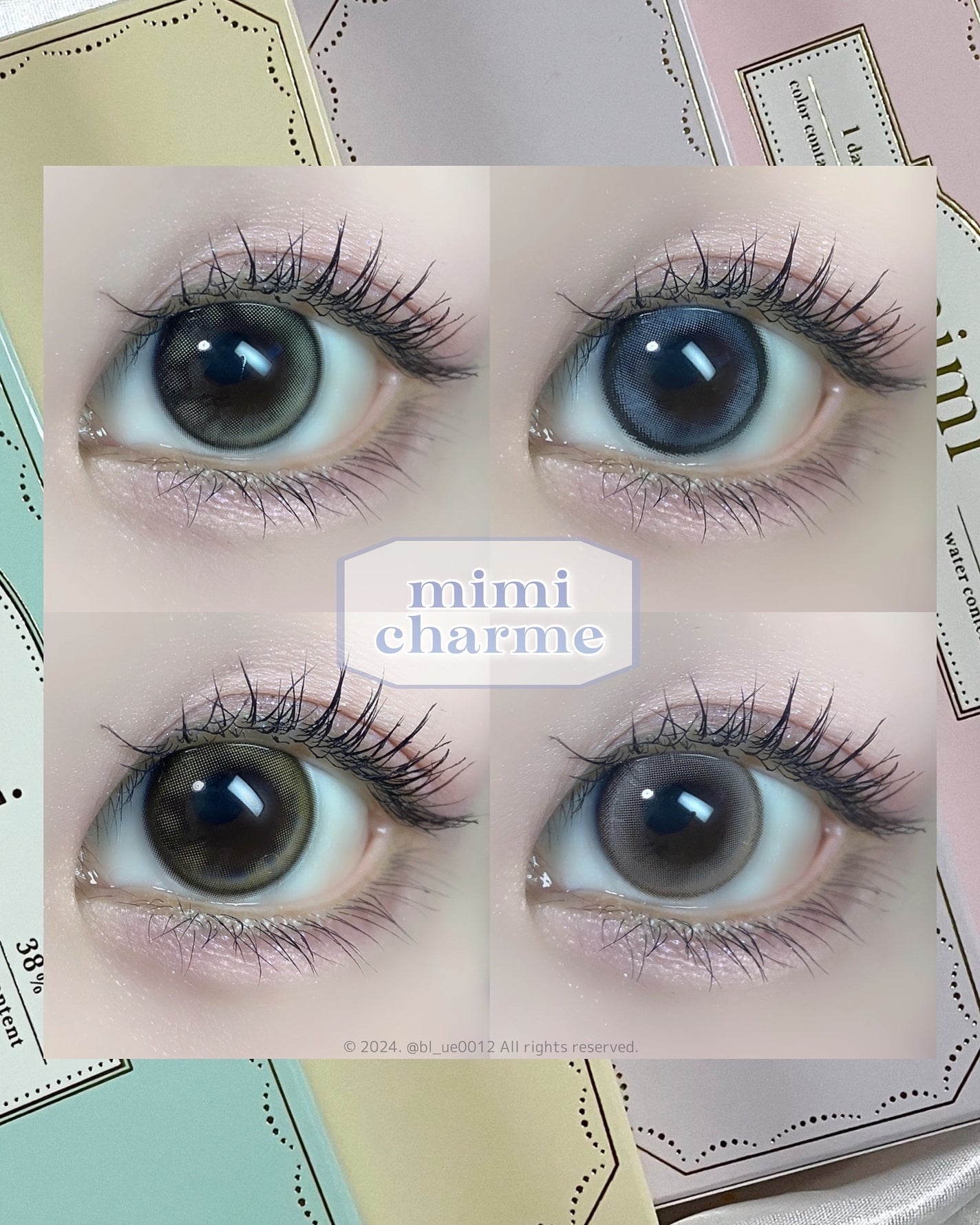 mimi charme 1day/mimi charme/ワンデー(1DAY)カラコンを使ったクチコミ(1枚目)