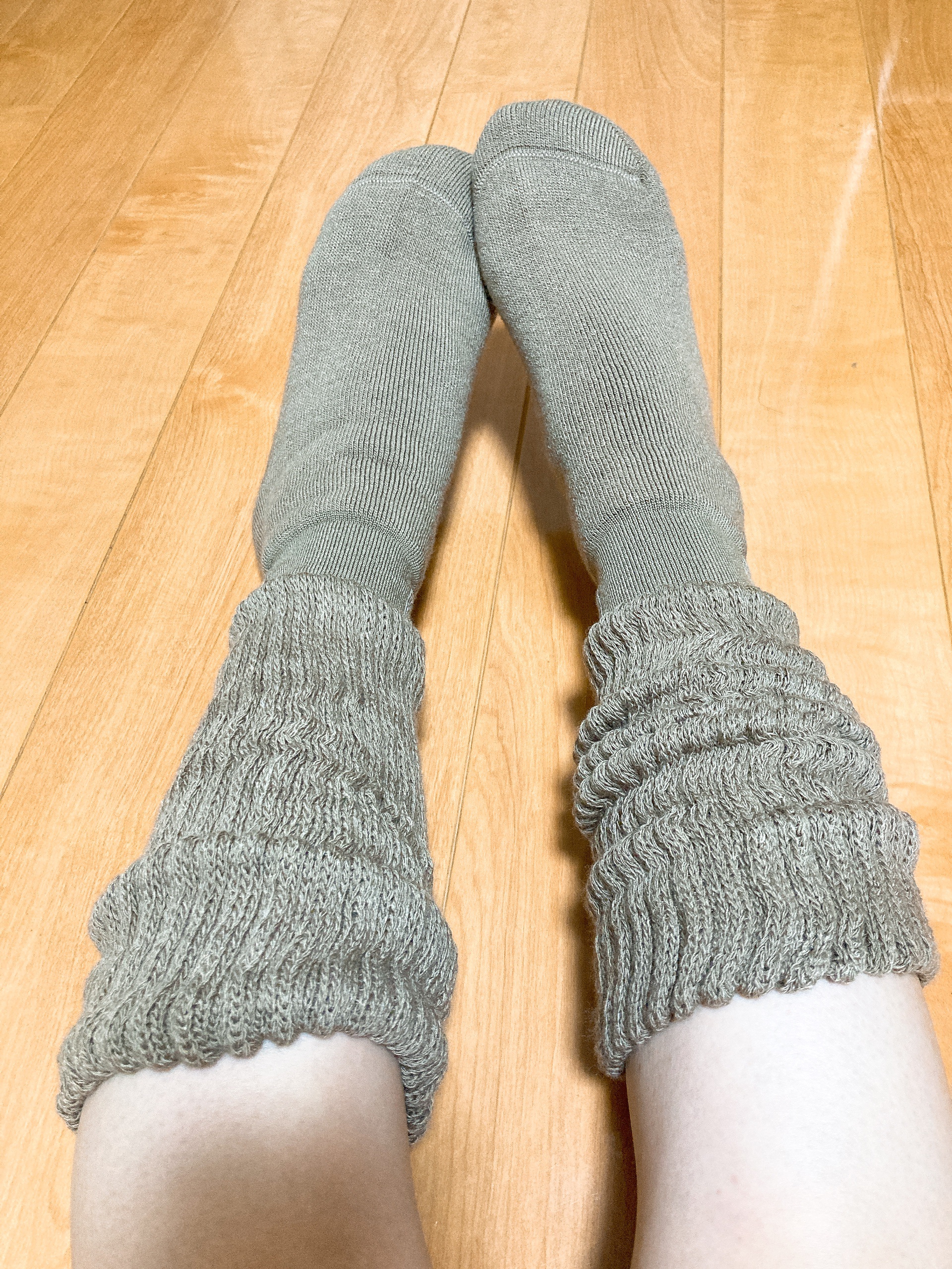 靴下サプリ まるでこたつ レディース ソックス/靴下サプリ/暖かい靴下を使ったクチコミ（3枚目）