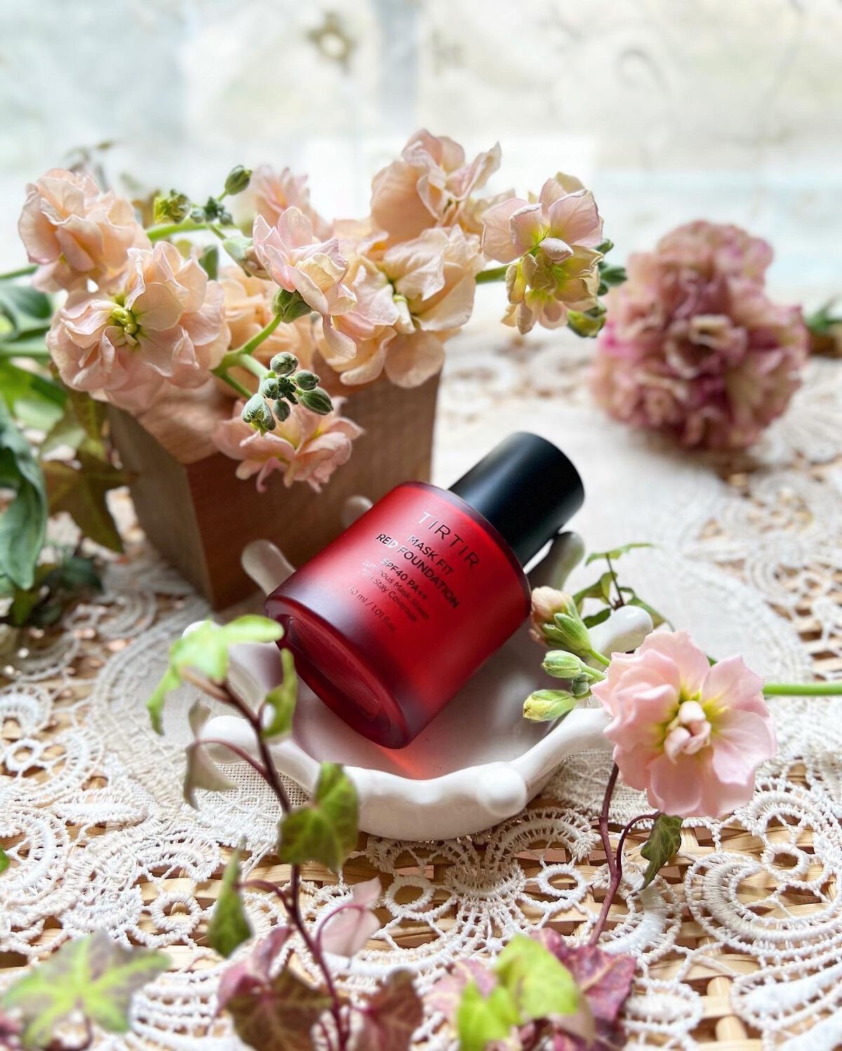 マスクフィットレッドファンデーション/TIRTIR(ティルティル)/リキッドファンデーションを使ったクチコミ(1枚目)