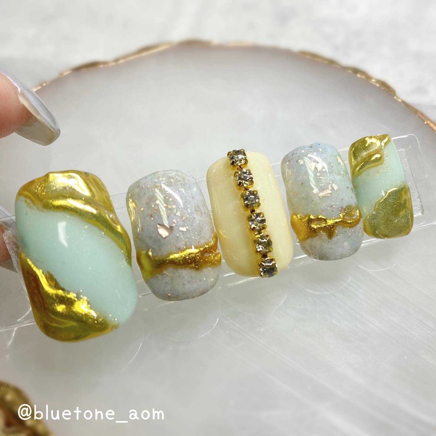 ミラーパウダー/ネイル工房/ネイル用品を使ったクチコミ（1枚目）