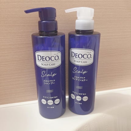 デオコ スカルプケアシャンプー/コンディショナー/DEOCO(デオコ)/市販シャンプーを使ったクチコミ(1枚目)