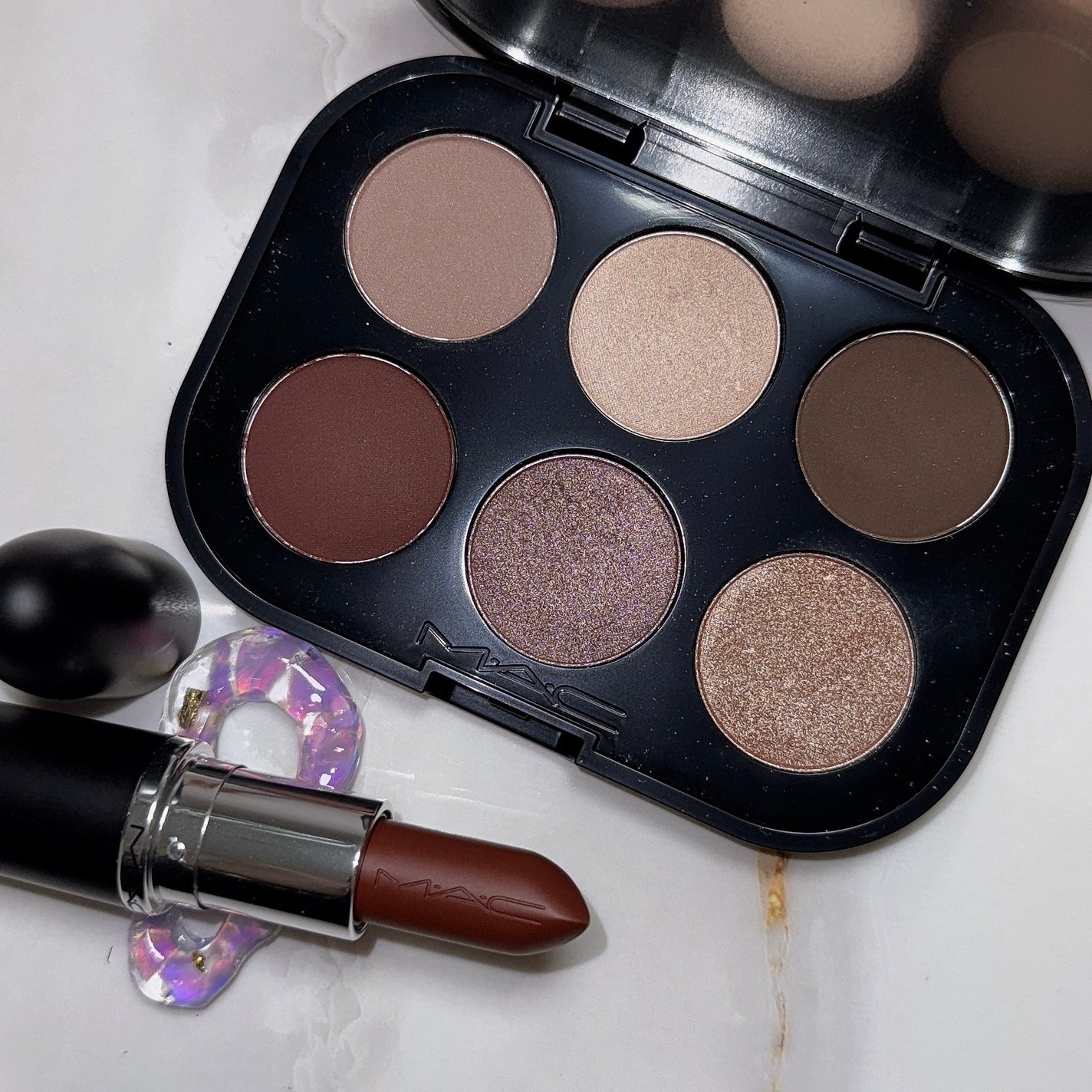 コネクト イン カラー アイシャドウ パレット × 6/M・A・C/アイシャドウパレットを使ったクチコミ(4枚目)