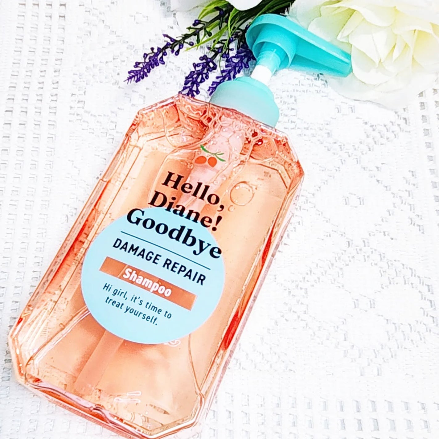 ハローダイアン グッバイ ダメージリペア シャンプー/トリートメント/ダイアン/市販シャンプーを使ったクチコミ(2枚目)