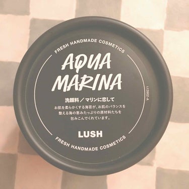 LUSH
『マリンに恋して(AQUA MARINA)』
SP(セルフプリザービング処方)
洗顔料

100g
1,280円

お肌を柔らかくする海苔が、お肌のバランスを整える海の恵みたっぷりの原材料たち