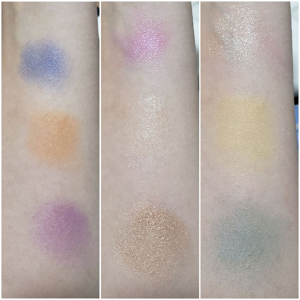 UR GLAM　BLOOMING EYE COLOR PALETTE/U R GLAM/アイシャドウパレットを使ったクチコミ（3枚目）
