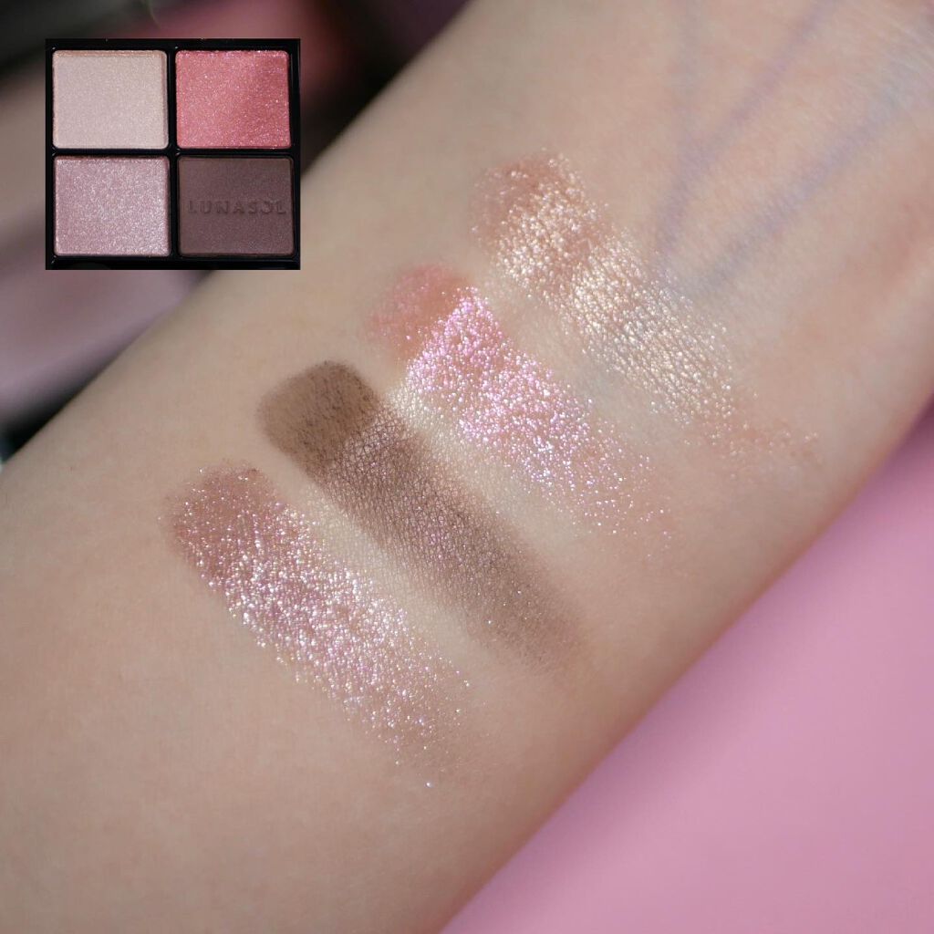 アイカラーレーション/LUNASOL/アイシャドウパレットを使ったクチコミ(3枚目)