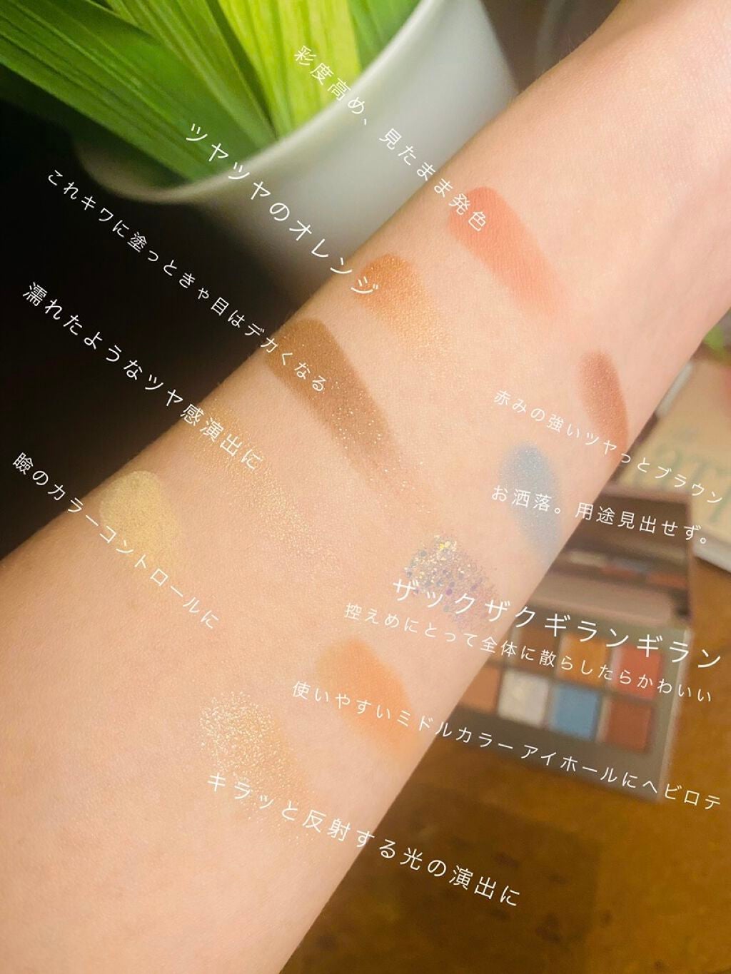 ニューデップスアイシャドウパレット/hince/アイシャドウパレットを使ったクチコミ(2枚目)