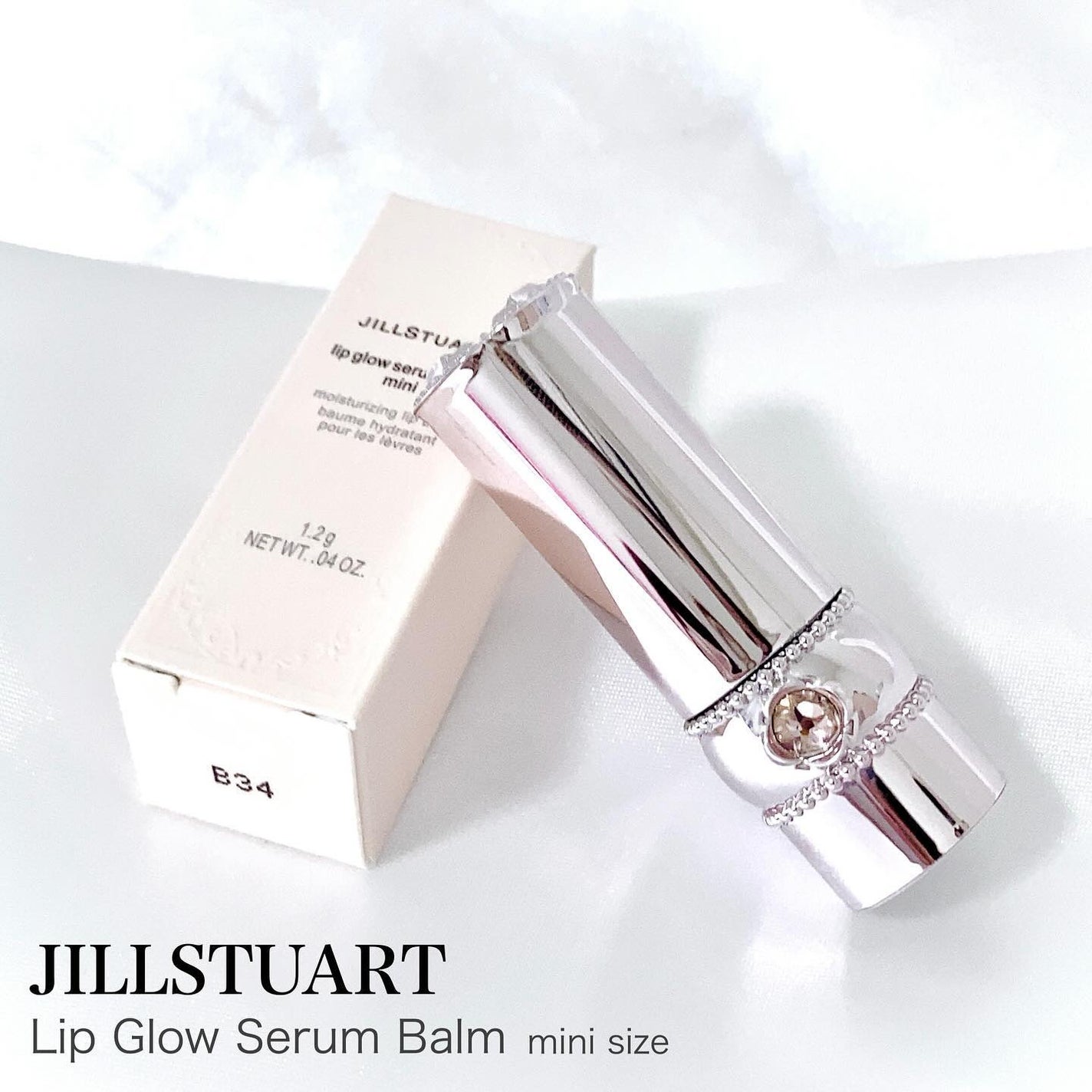 ジルスチュアート リップグロウ セラムバーム/JILL STUART/リップバームを使ったクチコミ(1枚目)