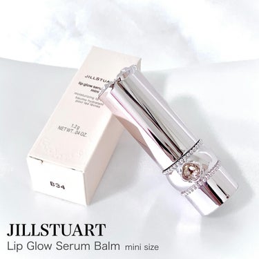 ジルスチュアート リップグロウ セラムバーム 01 petal bisau/JILL STUART/リップケア・リップクリームを使ったクチコミ（1枚目）