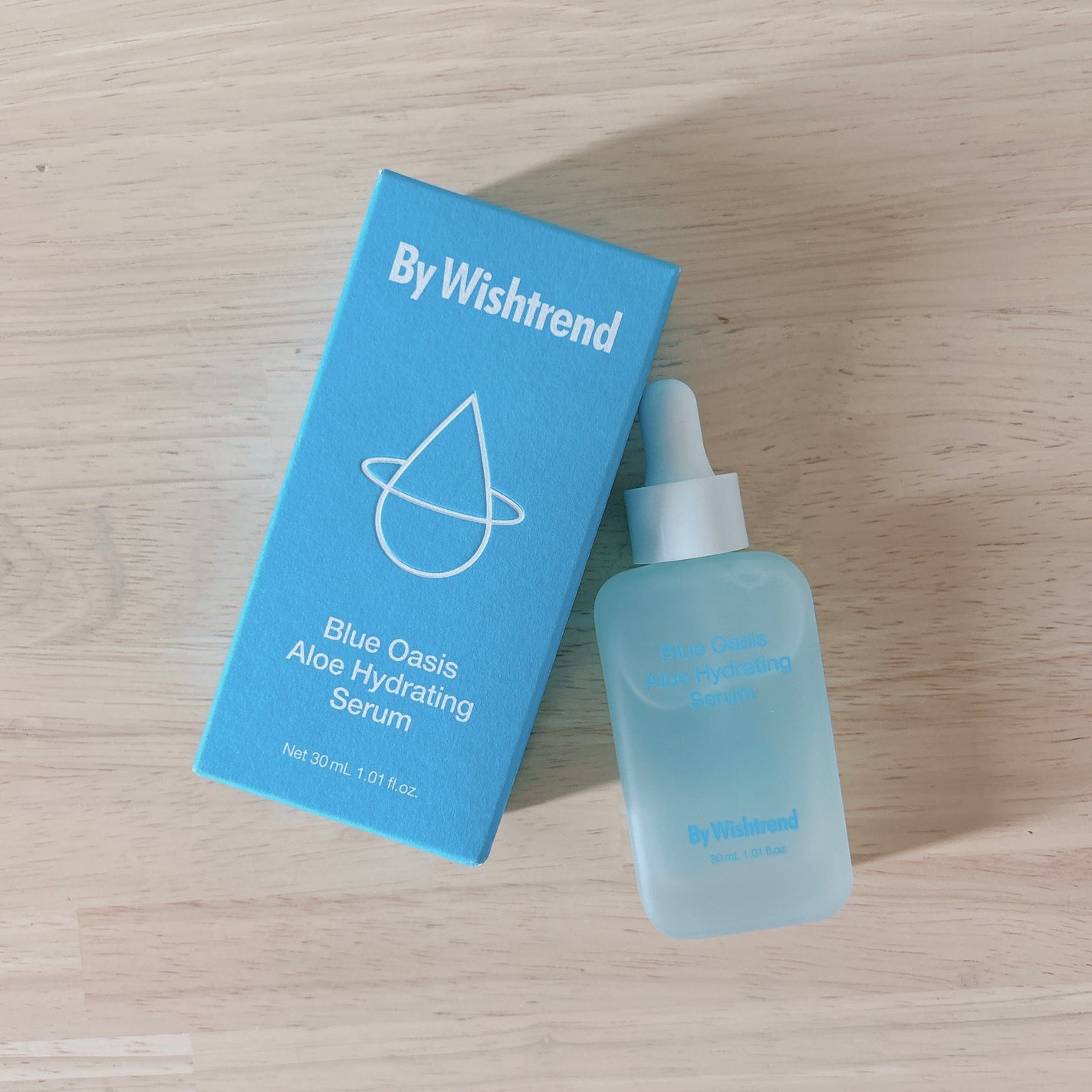 ブルーオアシスアロエハイドレーティングセラム/By Wishtrend/美容液を使ったクチコミ(1枚目)