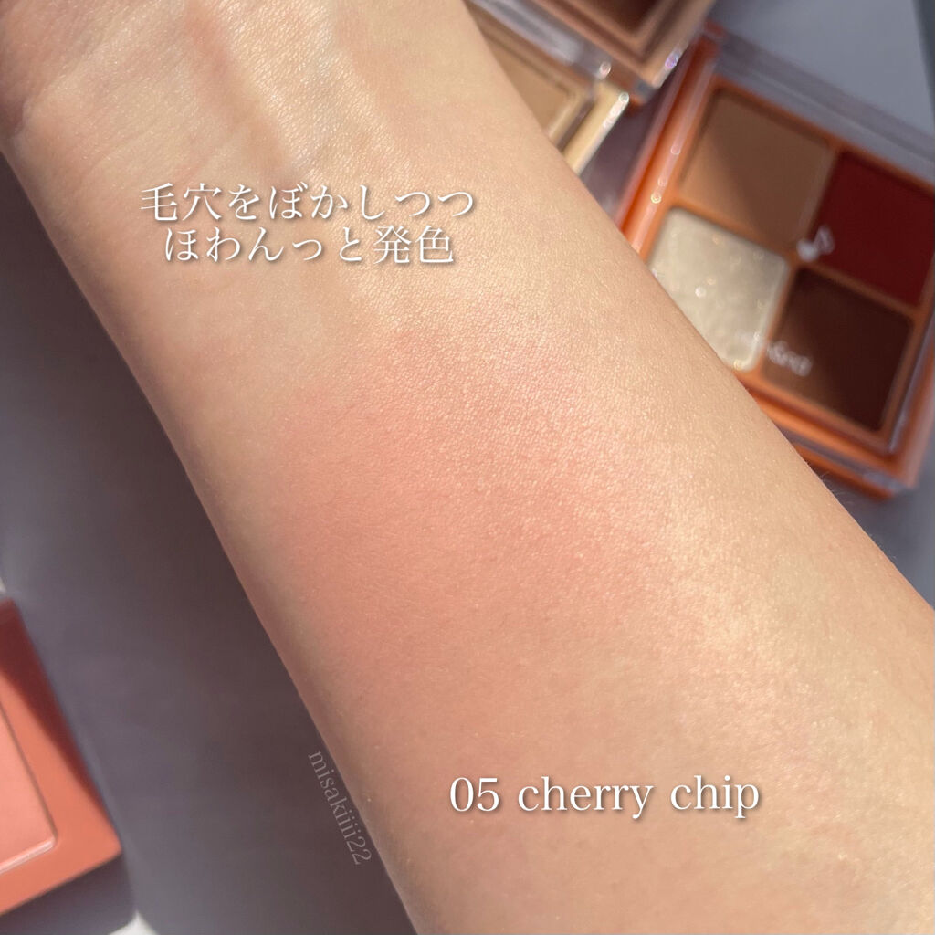 ベターザンチーク/rom&nd/パウダーチークを使ったクチコミ（3枚目）