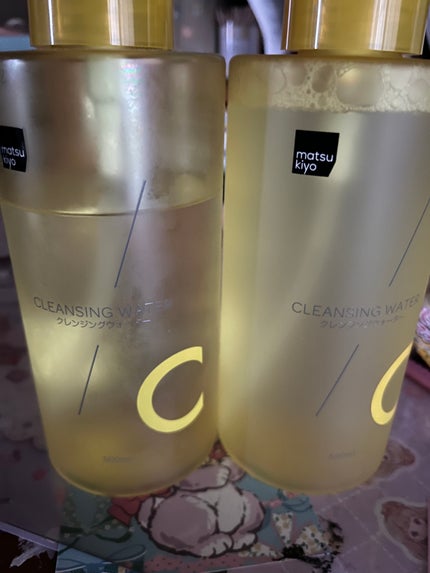 超高圧VC誘導体 クレンジングウォーター/matsukiyo/クレンジングウォーターを使ったクチコミ(1枚目)