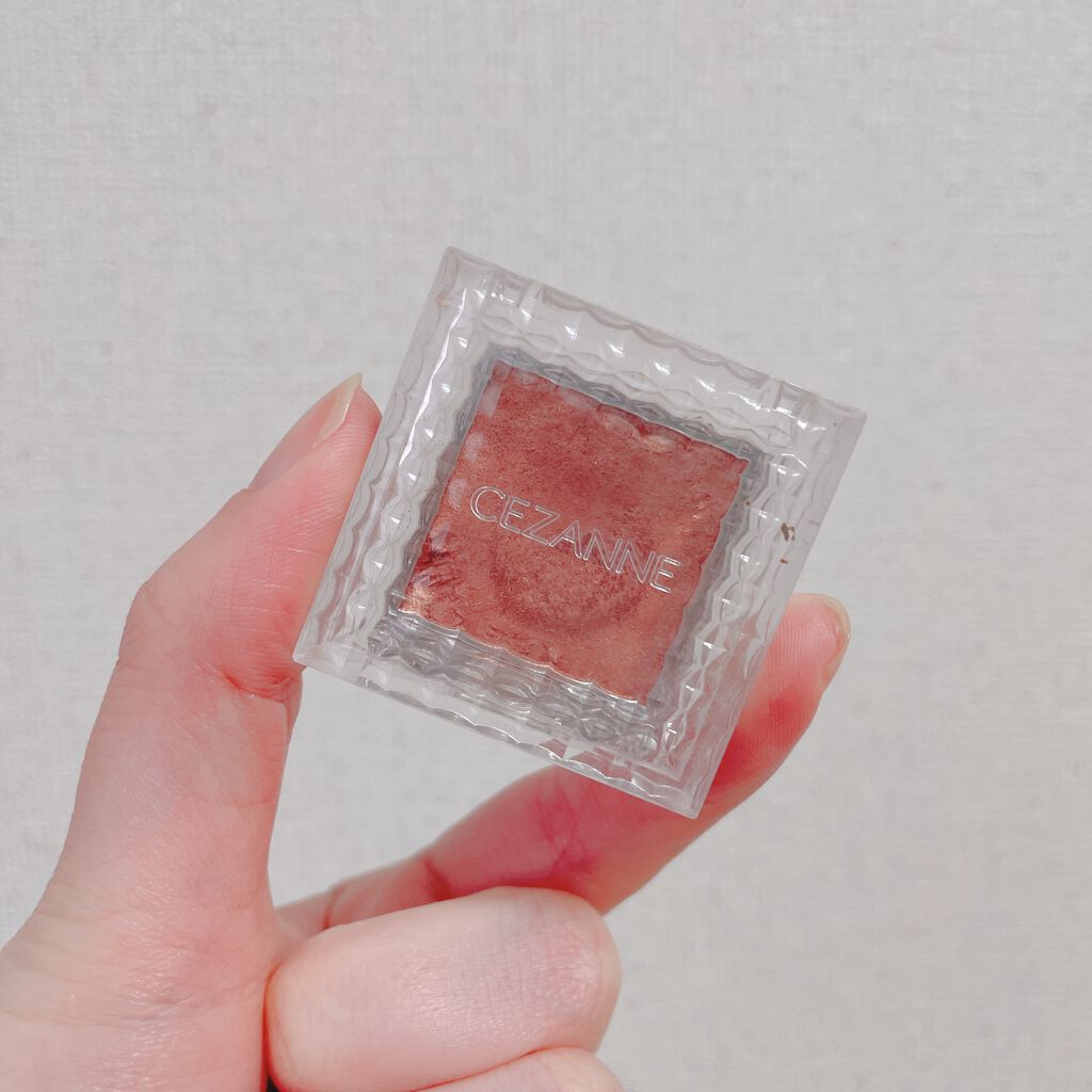 シングルカラーアイシャドウ/CEZANNE/単色アイシャドウを使ったクチコミ(1枚目)