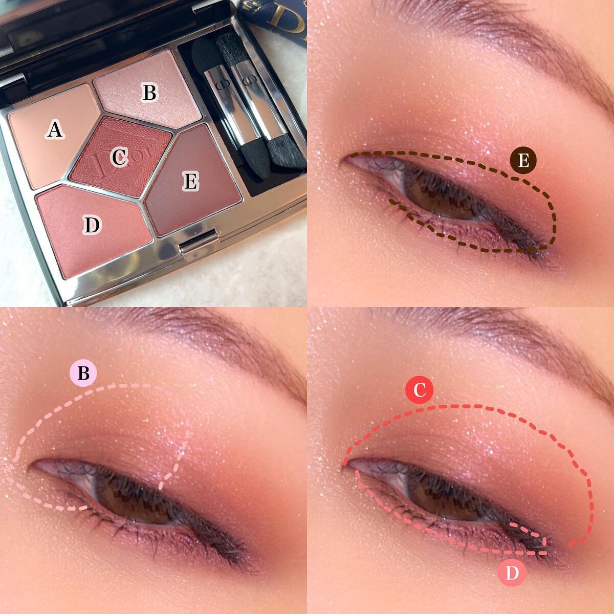 【旧】サンク クルール クチュール/Dior/アイシャドウパレットを使ったクチコミ(5枚目)