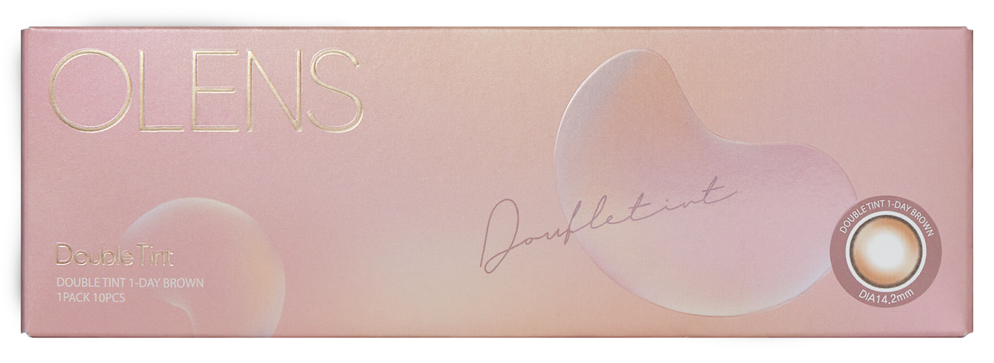 Double Tint 1day ブラウン