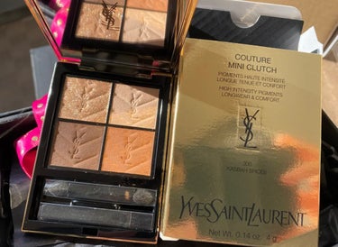 クチュール ミニ クラッチ #300 カスバ スパイシーズ/YVES SAINT LAURENT BEAUTE/アイシャドウパレットを使ったクチコミ（1枚目）