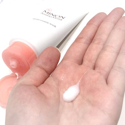 アミノモイスト モイストクリーミィ ウォッシュ/ミノン/洗顔フォームを使ったクチコミ(4枚目)