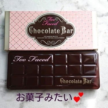 チョコレート バー アイシャドウ パレット/Too Faced/パウダーアイシャドウを使ったクチコミ（1枚目）