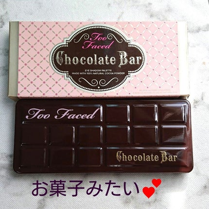 チョコレート バー アイシャドウ パレット/Too Faced/アイシャドウパレットを使ったクチコミ(1枚目)