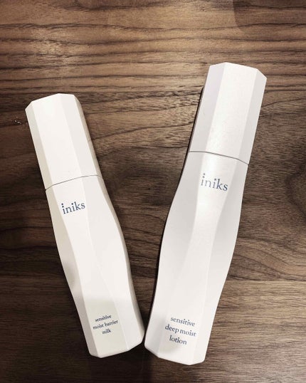 にょんのクチコミ「<iniksセンシティブ セット>
今年の5月頃から、リピートし続けている基礎化粧品です。敏感.....」(1枚目)