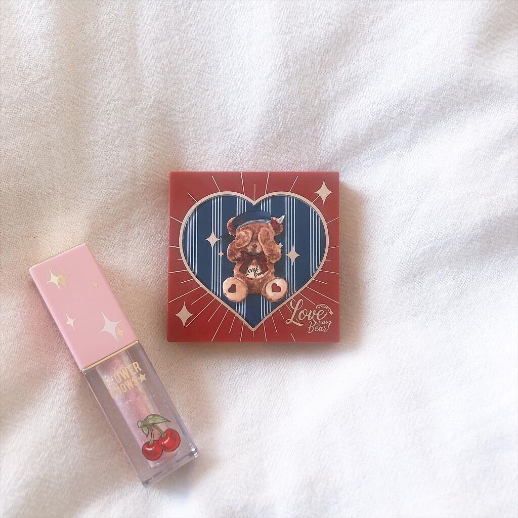 Cherry Love グリッター リキッドアイシャドウ P05 Sweet Signal /FlowerKnows/グリッターを使ったクチコミ（1枚目）